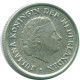 1/10 GULDEN 1966 NIEDERLÄNDISCHE ANTILLEN SILBER Koloniale Münze #NL12678.3.D.A - Niederländische Antillen