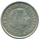 1/10 GULDEN 1966 ANTILLAS NEERLANDESAS PLATA Colonial Moneda #NL12724.3.E.A - Antilles Néerlandaises