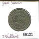 2 SHILLINGS 1950 UK GRANDE-BRETAGNE GREAT BRITAIN Pièce #BB121.F.A - J. 1 Florin / 2 Schillings