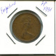 2 NEW PENCE 1971 UK GROßBRITANNIEN GREAT BRITAIN Münze #AN564.D.A - 2 Pence & 2 New Pence
