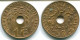 1 CENT 1945 P INDES ORIENTALES NÉERLANDAISES INDONÉSIE Bronze Colonial Pièce #S10398.F.A - Indes Neerlandesas