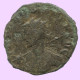 LATE ROMAN IMPERIO Follis Antiguo Auténtico Roman Moneda 1.9g/19mm #ANT1978.7.E.A - The End Of Empire (363 AD To 476 AD)