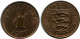 2 PENCE 1977 GUERNSEY Moneda #AX104.E.A - Guernesey