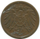 2 PFENNIG 1905 A DEUTSCHLAND Münze GERMANY #AD481.9.D.A - 2 Pfennig