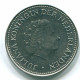 1 GULDEN 1971 NETHERLANDS ANTILLES Nickel Colonial Coin #S11938.U.A - Niederländische Antillen
