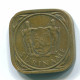 5 CENTS 1972 SURINAM NIEDERLANDE Nickel-Brass Koloniale Münze #S13019.D.A - Suriname 1975 - ...