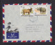 1983 - 5 Und 60 F. "WWF" (1598, 1604) Auf Luftpostbrief Aus Bujumbura Nach München - SELTEN - Cartas & Documentos