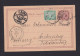 1899 - 3 M. Ganzsache Mit Zufrankatur Ab HELOUAN Nach Ludwigsburg - 1866-1914 Khedivate Of Egypt