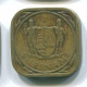 5 CENTS 1966 SURINAM NIEDERLANDE Nickel-Brass Koloniale Münze #S12742.D.A - Surinam 1975 - ...