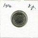 25 CENTS 1954 NETHERLANDS Coin #AU532.U.A - 1948-1980 : Juliana