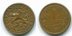 1 CENT 1961 NIEDERLÄNDISCHE ANTILLEN Bronze Fish Koloniale Münze #S11068.D.A - Niederländische Antillen