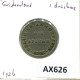 1 DRACHMA 1926 GRIECHENLAND GREECE Münze #AX626.D.A - Grèce