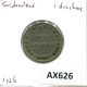 1 DRACHMA 1926 GRIECHENLAND GREECE Münze #AX626.D.A - Greece