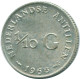 1/10 GULDEN 1966 ANTILLAS NEERLANDESAS PLATA Colonial Moneda #NL12866.3.E.A - Antille Olandesi