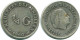 1/4 GULDEN 1960 ANTILLAS NEERLANDESAS PLATA Colonial Moneda #NL11097.4.E.A - Antille Olandesi