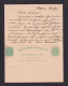 1897 - 1/2 P. Doppel-Ganzsache Mit 1/2 P. Zufrankiert Ab Pretoria Nach Grünberg - Transvaal (1870-1909)