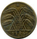 10 REICHSPFENNIG 1926 A DEUTSCHLAND Münze GERMANY #DB939.D.A - 10 Renten- & 10 Reichspfennig