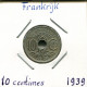 10 CENTIMES 1939 FRANCE Pièce Française #AM110.F.A - 10 Centimes