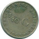 1/10 GULDEN 1963 NETHERLANDS ANTILLES SILVER Colonial Coin #NL12511.3.U.A - Antille Olandesi