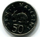 50 SENTI 1990 TANZANIA UNC Rabbit Coin #W11201.U.A - Tanzanía