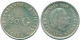1/10 GULDEN 1966 NETHERLANDS ANTILLES SILVER Colonial Coin #NL12730.3.U.A - Antille Olandesi