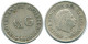 1/4 GULDEN 1960 ANTILLAS NEERLANDESAS PLATA Colonial Moneda #NL11047.4.E.A - Antille Olandesi