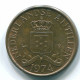 1 CENT 1974 NIEDERLÄNDISCHE ANTILLEN Bronze Koloniale Münze #S10662.D.A - Antilles Néerlandaises
