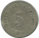 5 PFENNIG 1874 A GERMANY Coin #AE645.U.A - 5 Pfennig