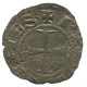 CRUSADER CROSS Authentic Original MEDIEVAL EUROPEAN Coin 0.7g/16mm #AC198.8.U.A - Autres – Europe