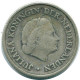 1/4 GULDEN 1954 NIEDERLÄNDISCHE ANTILLEN SILBER Koloniale Münze #NL10878.4.D.A - Niederländische Antillen
