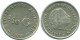 1/10 GULDEN 1960 NETHERLANDS ANTILLES SILVER Colonial Coin #NL12310.3.U.A - Niederländische Antillen