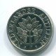 10 CENTS 1989 NETHERLANDS ANTILLES Nickel Colonial Coin #S11313.U.A - Niederländische Antillen