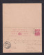 1897 - 1 P. Doppel-Ganzsache (P 10) Ab Barbados Nach Graudenz - Barbados (...-1966)