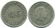 1/4 GULDEN 1967 ANTILLAS NEERLANDESAS PLATA Colonial Moneda #NL11599.4.E.A - Antille Olandesi