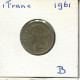 1 FRANC 1961 DUTCH Text BÉLGICA BELGIUM Moneda #AW889.E.A - 1 Franc