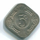5 CENTS 1970 NETHERLANDS ANTILLES Nickel Colonial Coin #S12489.U.A - Niederländische Antillen