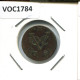 1787 UTRECHT VOC DUIT IINDES NÉERLANDAIS NETHERLANDS NEW YORK COLONIAL PENNY #VOC1784.10.F.A - Indie Olandesi