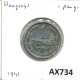 1 PENGO 1941 HUNGRÍA HUNGARY Moneda #AX734.E.A - Hongrie