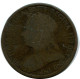 HALF PENNY 1897 UK GBAN BRETAÑA GREAT BRITAIN Moneda #AZ615.E.A - C. 1/2 Penny