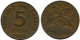 5 CENTS 1966 TRINIDAD & TOBAGO Coin #AR217.U.A - Trinidad & Tobago