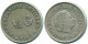 1/4 GULDEN 1963 NETHERLANDS ANTILLES SILVER Colonial Coin #NL11224.4.U.A - Antillas Neerlandesas