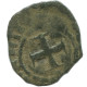 CRUSADER CROSS Authentic Original MEDIEVAL EUROPEAN Coin 0.6g/15mm #AC391.8.U.A - Andere - Europa