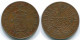 1 CENT 1929 NETHERLANDS EAST INDIES INDONESIA Copper Colonial Coin #S10110.U.A - Niederländisch-Indien