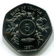 5 SHILLINGS 1987 UGANDA UNC Coin #W11213.U.A - Oeganda
