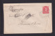 1888 - 5 C. Ganzsache Ab Concordia Nach Buenos Aires - Storia Postale