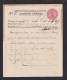 1913 - 30 C. Rohrpost-Ganzsache (LA 1) Gebraucht In Buenos Aires - Brieven En Documenten