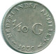 1/10 GULDEN 1959 NIEDERLÄNDISCHE ANTILLEN SILBER Koloniale Münze #NL12206.3.D.A - Antille Olandesi