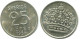 25 ORE 1954 SWEDEN SILVER Coin #AC505.2.U.A - Sweden