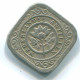 5 CENTS 1957 NETHERLANDS ANTILLES Nickel Colonial Coin #S12403.U.A - Nederlandse Antillen