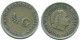 1/4 GULDEN 1965 NETHERLANDS ANTILLES SILVER Colonial Coin #NL11405.4.U.A - Antilles Néerlandaises